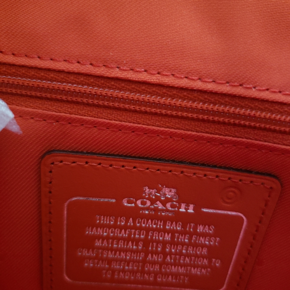 Authentic Coach Mock Croc backpack - Picture 5 of 11